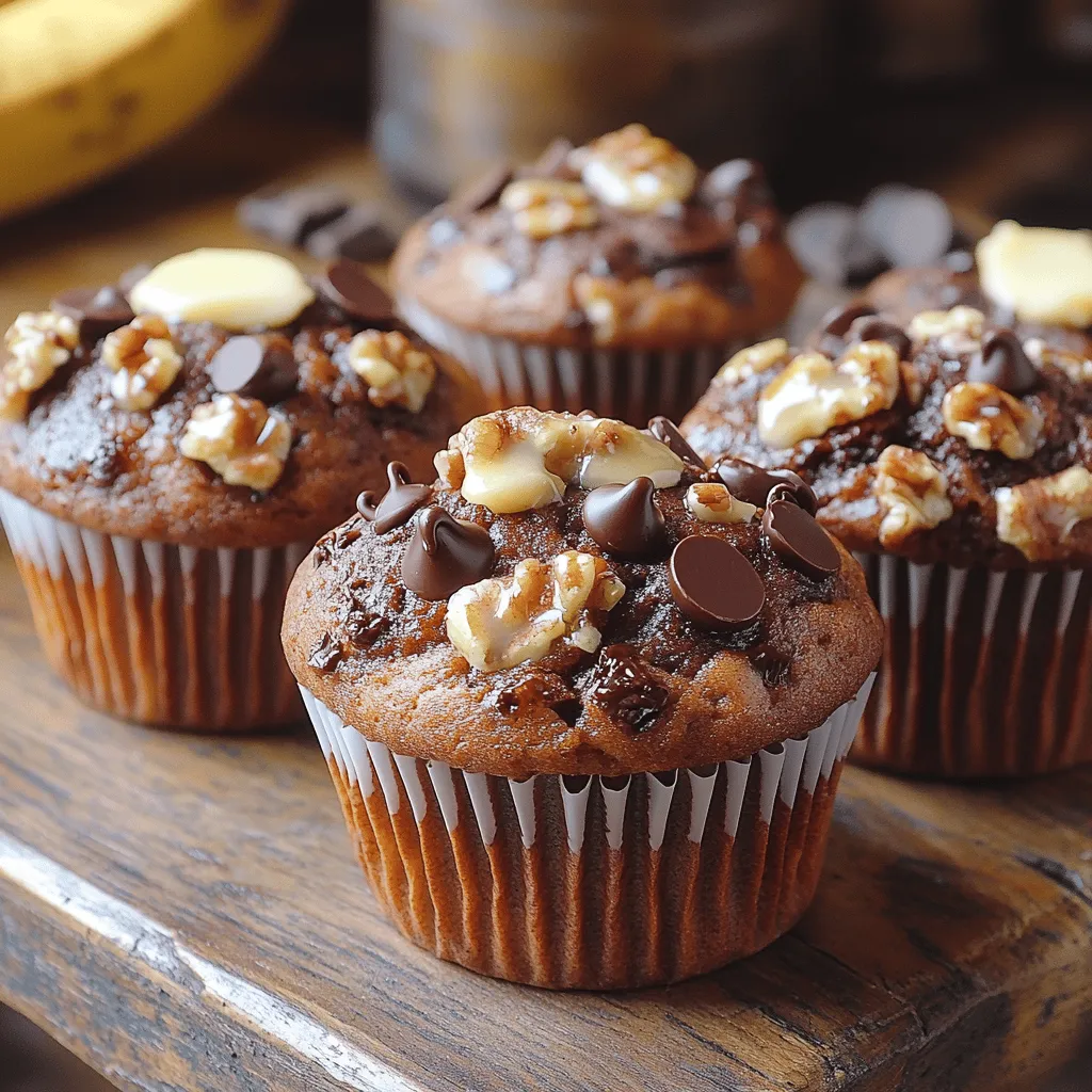 Bananen sind nicht nur eine köstliche Frucht, sondern auch eine hervorragende Zutat beim Backen. Sie verleihen nicht nur Feuchtigkeit, sondern auch natürliche Süße, wodurch der Bedarf an zusätzlichem Zucker verringert werden kann. In diesem Rezept für Choco-Banana Bliss Muffins verwenden wir reife Bananen, die besonders viel Geschmack und Feuchtigkeit liefern. Das Ergebnis sind Muffins, die innen zart und saftig sind, während sie außen eine leicht knusprige Kruste haben.
