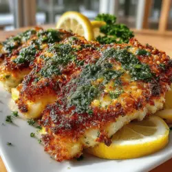 Willkommen zu unserem köstlichen Rezept für überbackenes Parmesan-Kruste Tilapia! Dieses Gericht ist nicht nur ein wahrer Genuss für den Gaumen, sondern auch eine gesunde und einfache Option für die ganze Familie. Tilapia ist ein magerer Fisch, der sich perfekt für schnelle Abendessen eignet und sich wunderbar mit einer knusprigen Parmesan-Kruste kombiniert lässt. Die Kombination aus zartem Fisch und würziger Kruste macht dieses Gericht zu einem Highlight auf jedem Tisch.