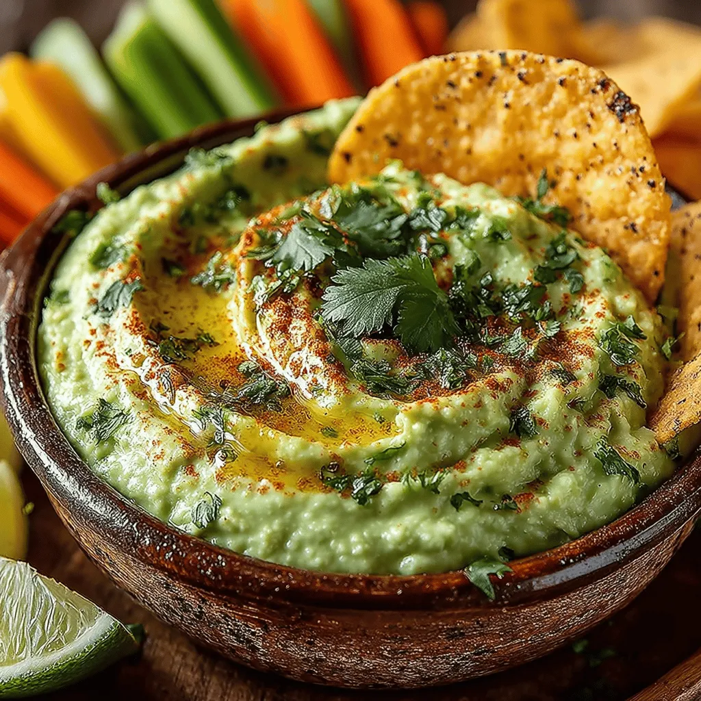 Der Zesty Avocado Lime Bliss Dip ist nicht nur ein einfacher Dip, sondern ein Erlebnis für den Gaumen. Dieses Rezept vereint die cremige Textur von reifen Avocados mit der spritzigen Frische von Limetten, wodurch ein harmonisches Zusammenspiel entsteht, das sowohl dazu einlädt, ihn allein zu genießen als auch mit Freunden und Familie zu teilen. In den letzten Jahren hat dieses Gericht an Beliebtheit gewonnen, nicht nur wegen seines köstlichen Geschmacks, sondern auch aufgrund seiner Vielseitigkeit und gesundheitsfördernden Eigenschaften. Es ist ideal für verschiedene Anlässe, von Familienessen über Grillpartys bis hin zu besonderen Feierlichkeiten, wo es garantiert jedem schmecken wird.