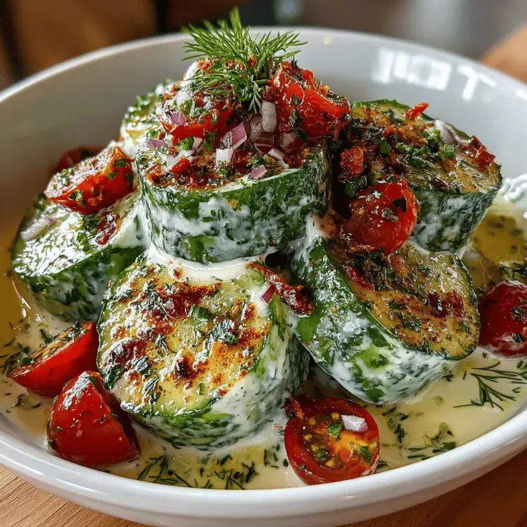 Willkommen in der Welt der erfrischenden und gesunden Salate! Heute präsentieren wir Ihnen ein einfaches und köstliches Rezept für einen cremigen Gurken-Dill-Salat, der perfekt für warme Sommertage ist. Dieser Salat kombiniert die knackige Frische von Gurken mit der cremigen Textur von griechischem Joghurt und dem aromatischen Geschmack von frischem Dill. Egal, ob als Beilage zu gegrilltem Fleisch, als leichtes Mittagessen oder einfach als gesunde Snack-Option, dieser Salat wird sicherlich ein Hit auf Ihrem Tisch sein.