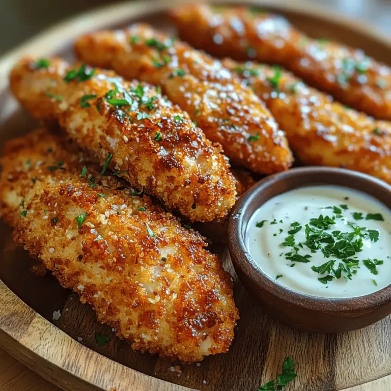 Ranch-Hühnchenstreifen sind in den letzten Jahren zu einem beliebten Snack oder Hauptgericht in vielen Haushalten geworden. Sie finden sich oft auf Speisekarten von Restaurants und in Fast-Food-Ketten, aber sie können auch ganz einfach zu Hause zubereitet werden. Die Kombination aus Buttermilch und Ranch-Gewürzen sorgt dafür, dass die Hühnchenstreifen zart und saftig bleiben, während die Panade perfekt knusprig wird. Dies macht sie zu einem idealen Gericht für Partys, Familienessen oder einfach nur einen gemütlichen Abend zu Hause.