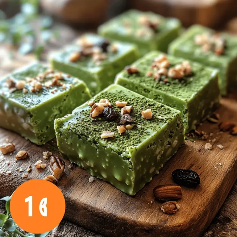 Wenn es um süße Delikatessen geht, hat Fudge einen besonderen Platz in den Herzen vieler Naschkatzen. Dieses cremige, zarte Konfekt schmilzt förmlich im Mund und bietet eine Vielzahl von Geschmacksrichtungen, die von klassischer Schokolade bis hin zu fruchtigen Aromen reichen. In diesem Rezept stellen wir eine aufregende Variante vor: Seidiger Matcha-Weiße Schokolade Fudge. Diese Kombination aus hochwertiger weißer Schokolade und dem erdigen, grünen Aroma von Matcha-Pulver sorgt nicht nur für ein geschmackliches Erlebnis, sondern auch für eine ansprechende Optik.