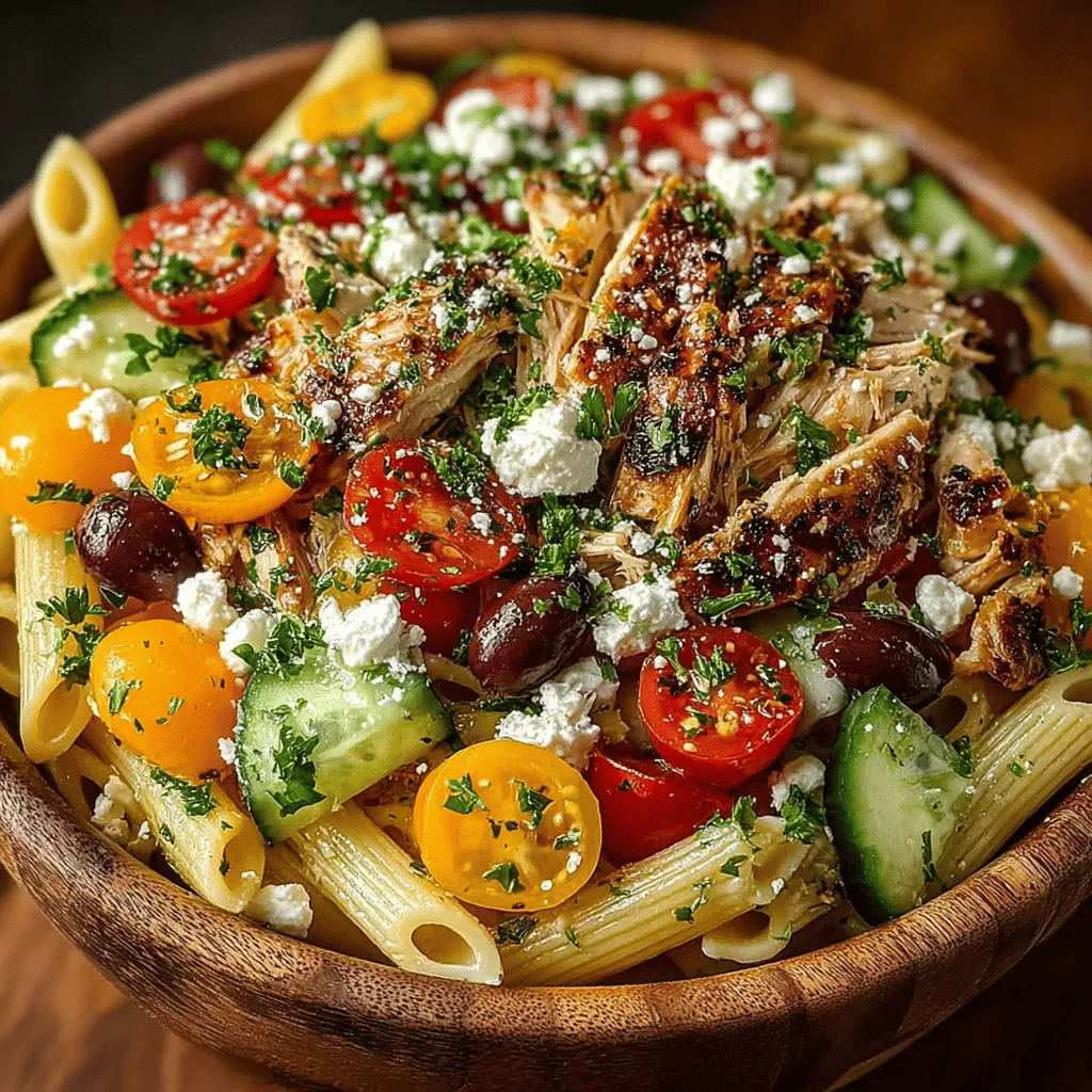 In der Welt der sommerlichen Gerichte erfreut sich der kalte griechische Hühner-Pasta-Salat großer Beliebtheit. Dieses Gericht vereint die Aromen des Mittelmeers und ist ideal für warme Tage, Picknicks oder als leichtes Abendessen. Die Kombination aus zarter Hühnerbrust, frischem Gemüse und herzhaftem Feta-Käse macht diesen Salat nicht nur geschmacklich zu einem absoluten Highlight, sondern auch zu einer nahrhaften Option für die ganze Familie.