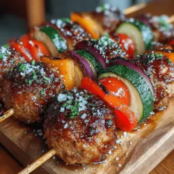 In der heutigen schnelllebigen Welt ist das Kochen oft mehr als nur eine Notwendigkeit; es ist eine Kunstform, die Kreativität und Geschmack vereint. Ob für ein festliches Abendessen oder ein entspanntes Grillen im Garten, das richtige Rezept kann den Unterschied ausmachen und unvergessliche Momente schaffen. In diesem Artikel entdecken wir ein wunderbares Rezept für honigglasierte Fleischbällchen und Gemüse-Spieße, das sowohl einfach zuzubereiten als auch äußerst schmackhaft ist. Die Kombination aus zartem Fleisch, knackigem Gemüse und einer süßen Honigglasur wird nicht nur Ihre Geschmacksknospen erfreuen, sondern auch Ihre Gäste beeindrucken. Wir werden die einzelnen Schritte, Zutaten und Variationen detailliert durchgehen, um sicherzustellen, dass Sie ein perfektes Gericht zaubern können.