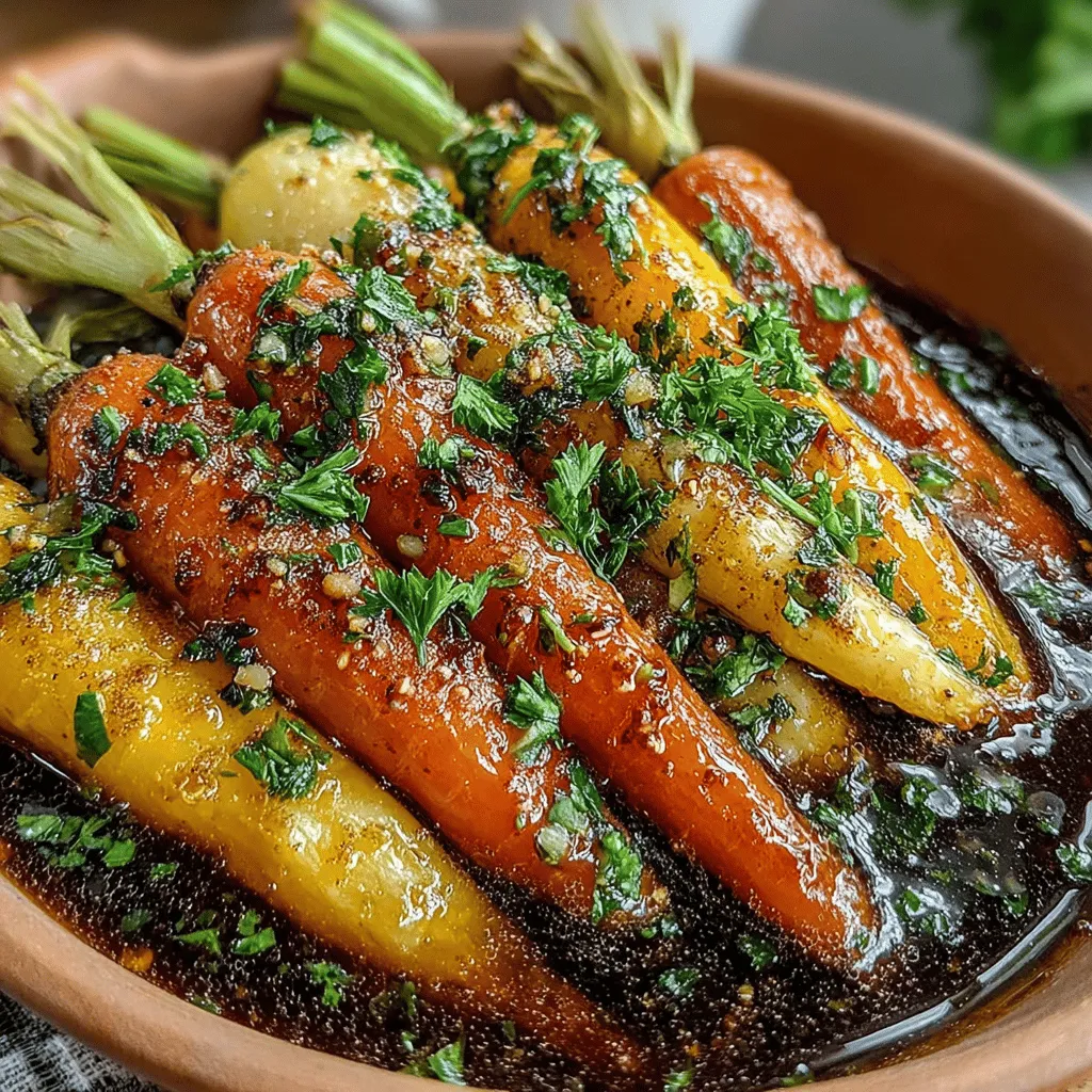 Karotten sind nicht nur ein beliebtes Gemüse, sondern auch ein wahrer Alleskönner in der Küche. In diesem Rezept für Crockpot Karotten mit Ahornsirup und braunem Zucker werden die süßen, erdigen Aromen der Karotten mit der reichen Süße von Ahornsirup und dem Karamellgeschmack von braunem Zucker kombiniert. Dieses Gericht ist eine wunderbare Beilage, die sowohl bei festlichen Anlässen als auch im Alltagsessen glänzt.