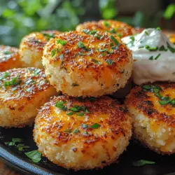 Wenn Sie auf der Suche nach einem köstlichen, herzhaften Snack sind, der sowohl einfach zuzubereiten ist als auch Ihre Geschmacksknospen begeistert, dann sind die schmackhaften, knusprigen Jalapeño-Cheddar-Bällchen genau das Richtige für Sie. Diese kleinen Bällchen sind nicht nur ein echter Genuss, sondern auch eine wunderbare Möglichkeit, um frische Jalapeños und würzigen Cheddar-Käse zu kombinieren. Mit ihrem knusprigen Äußeren und einer cremigen, pikanten Füllung sind sie ideal für Partys, als Appetizer oder einfach als Snack für zwischendurch.