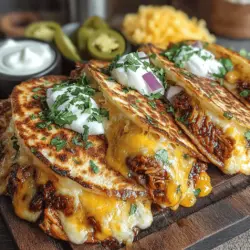 Die Sizzling BBQ Chicken Quesadillas sind nicht nur ein kulinarisches Highlight, sondern auch der Inbegriff von Geselligkeit und Genuss. Diese köstliche Fusion aus zartem Hähnchenfleisch, würziger BBQ-Sauce und schmelzendem Käse eingewickelt in knusprige Tortillas ist eine perfekte Wahl für gesellige Abende, Grillpartys oder einfach für ein schnelles Abendessen unter der Woche. In diesem Artikel werden wir nicht nur das Rezept für diese schmackhaften Quesadillas durchgehen, sondern auch die Bedeutung der Zutaten und die verschiedenen Zubereitungsmethoden erläutern, die zu diesem köstlichen Gericht führen.