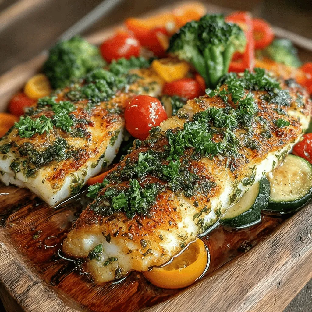 Willkommen zu einem schmackhaften und gesunden Rezept, das alle Liebhaber der mediterranen Küche begeistern wird! Die würzige Zitronen-Kräuter-Tilapia mit Gemüse-Medley ist nicht nur ein Fest für die Sinne, sondern auch ein einfaches Gericht, das sich perfekt für ein schnelles Abendessen eignet. Die Kombination aus frischem Fisch, lebhaftem Gemüse und aromatischen Kräutern ist ein Paradebeispiel dafür, wie Sie mit wenigen, hochwertigen Zutaten ein köstliches und nahrhaftes Gericht zaubern können.