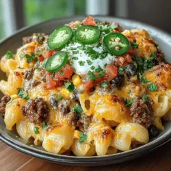 Pasta ist ein Grundnahrungsmittel der italienischen Küche und wird weltweit geschätzt. Sie ist nicht nur unglaublich vielseitig, sondern auch einfach zuzubereiten. Ob in einfachen Gerichten oder raffinierten Rezepten, Pasta bietet unendliche Möglichkeiten. In der cremigen Taco-Makkaroni Fiesta wird die Pasta zum perfekten Träger für die leckere und reichhaltige Sauce, die mit frischen Zutaten zubereitet wird.