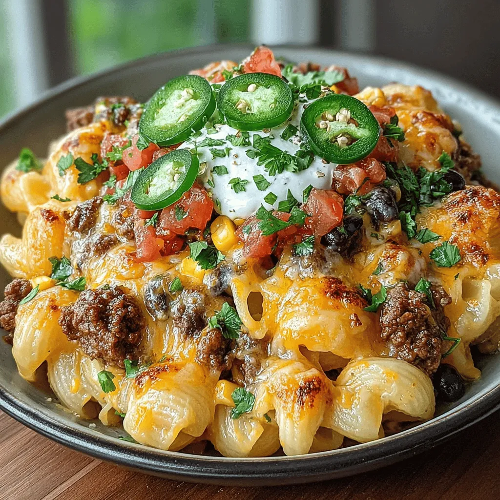 Pasta ist ein Grundnahrungsmittel der italienischen Küche und wird weltweit geschätzt. Sie ist nicht nur unglaublich vielseitig, sondern auch einfach zuzubereiten. Ob in einfachen Gerichten oder raffinierten Rezepten, Pasta bietet unendliche Möglichkeiten. In der cremigen Taco-Makkaroni Fiesta wird die Pasta zum perfekten Träger für die leckere und reichhaltige Sauce, die mit frischen Zutaten zubereitet wird.