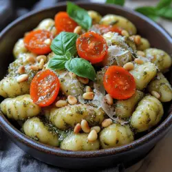 Gnocchi sind mehr als nur ein einfaches Nudelgericht; sie sind ein beliebtes italienisches Comfort Food, das in vielen Küchen auf der ganzen Welt geschätzt wird. Diese kleinen, weich gefüllten Teigklöße sind nicht nur köstlich, sondern auch vielseitig. Besonders in Kombination mit einem cremigen Basilikum-Pesto, das die Aromen von frischem Basilikum, nussigen Pinienkernen und würzigem Parmesan vereint, wird das Gericht zu einem wahren Geschmackserlebnis. In diesem Artikel zeigen wir Ihnen, wie Sie cremige Basilikum-Pesto-Gnocchi zubereiten können, die sowohl für ein schnelles Abendessen unter der Woche als auch für ein festliches Essen mit Freunden und Familie geeignet sind.