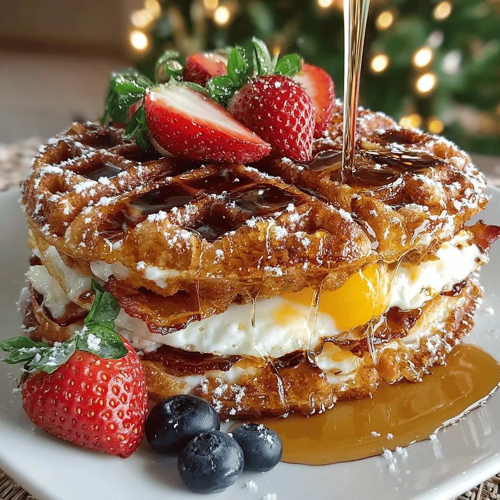 Die goldenen Buttermilch-Waffel Frühstücks-Slider sind mehr als nur ein einfaches Frühstück – sie sind eine kulinarische Umarmung, die den perfekten Mix aus herzhaft und süß bietet. Diese kleinen, aber feinen Slider vereinen die fluffige Textur von Waffeln mit dem herzhaften Geschmack von Speck und dem köstlichen, schmelzenden Cheddar-Käse. Ob für ein gemütliches Wochenende oder ein besonderes Frühstück mit der Familie, diese Waffel-Slider sind die ideale Wahl.