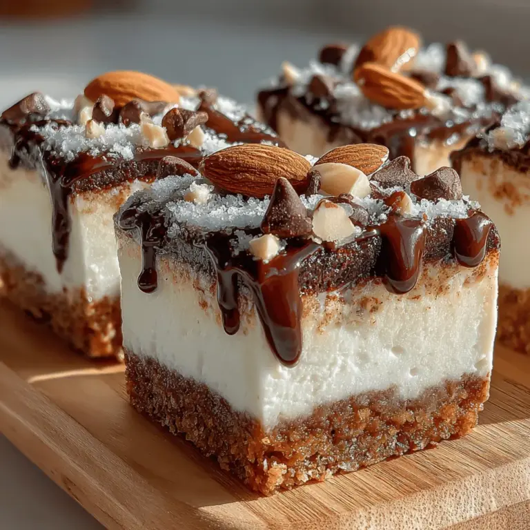 Wenn die Temperaturen steigen und die Sonne scheint, gibt es nichts Besseres als ein kühles, leckeres Dessert, um die Hitze zu besiegen. Die Frostigen Mocha-Mandel Glücksbars sind die perfekte Wahl für alle, die ein cremiges, schokoladiges und zugleich nahrhaftes Vergnügen suchen. Inspiriert von der beliebten Kombination aus Kaffee und Schokolade, bringen diese selbstgemachten Riegel eine erfrischende Note in die Welt der Desserts.
