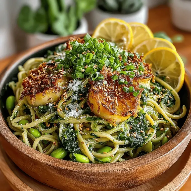 Die Faszination für gesunde und einfache Rezepte hat in den letzten Jahren zugenommen, und das aus gutem Grund. Die Kombination aus Soba-Nudeln, Edamame und einem köstlichen Zitronen-Knoblauch-Dressing macht die Würzigen Zitronen-Knoblauch Edamame-Nudel Schalen zu einem idealen Gericht, das sowohl nährstoffreich als auch geschmacklich überzeugend ist. Dieses Rezept ist nicht nur vegan, sondern auch glutenfrei, wenn Sie Tamari anstelle von Sojasauce verwenden. Es ist perfekt für eine schnelle Woche, ein leichtes Mittagessen oder ein leichtes Abendessen.