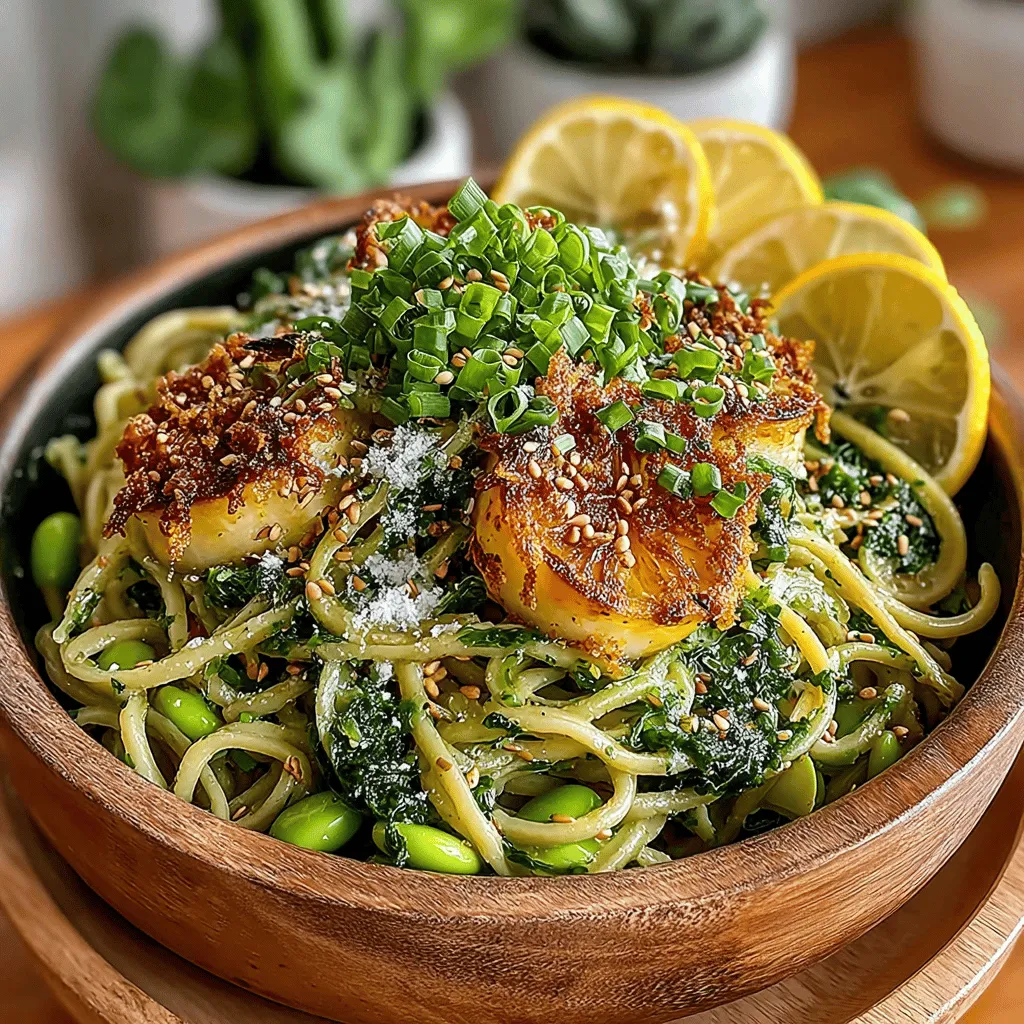 Die Faszination für gesunde und einfache Rezepte hat in den letzten Jahren zugenommen, und das aus gutem Grund. Die Kombination aus Soba-Nudeln, Edamame und einem köstlichen Zitronen-Knoblauch-Dressing macht die Würzigen Zitronen-Knoblauch Edamame-Nudel Schalen zu einem idealen Gericht, das sowohl nährstoffreich als auch geschmacklich überzeugend ist. Dieses Rezept ist nicht nur vegan, sondern auch glutenfrei, wenn Sie Tamari anstelle von Sojasauce verwenden. Es ist perfekt für eine schnelle Woche, ein leichtes Mittagessen oder ein leichtes Abendessen.