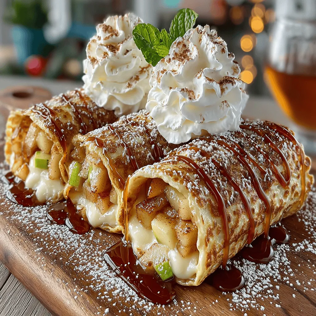 Die Kombination aus fluffigen Pfannkuchen und süßen, zart karamellisierten Äpfeln macht die Apfelkuchen-Pfannkuchen-Röllchen zu einem unvergleichlichen Dessert oder Frühstücksgericht. Diese köstlichen Röllchen haben sich nicht nur in deutschen Küchen, sondern auch international einen Namen gemacht und erfreuen sich größter Beliebtheit. Die Kombination aus warmen, saftigen Äpfeln und dem weichen Pfannkuchenteig schafft einen Genuss, der sowohl Kinder als auch Erwachsene begeistert.