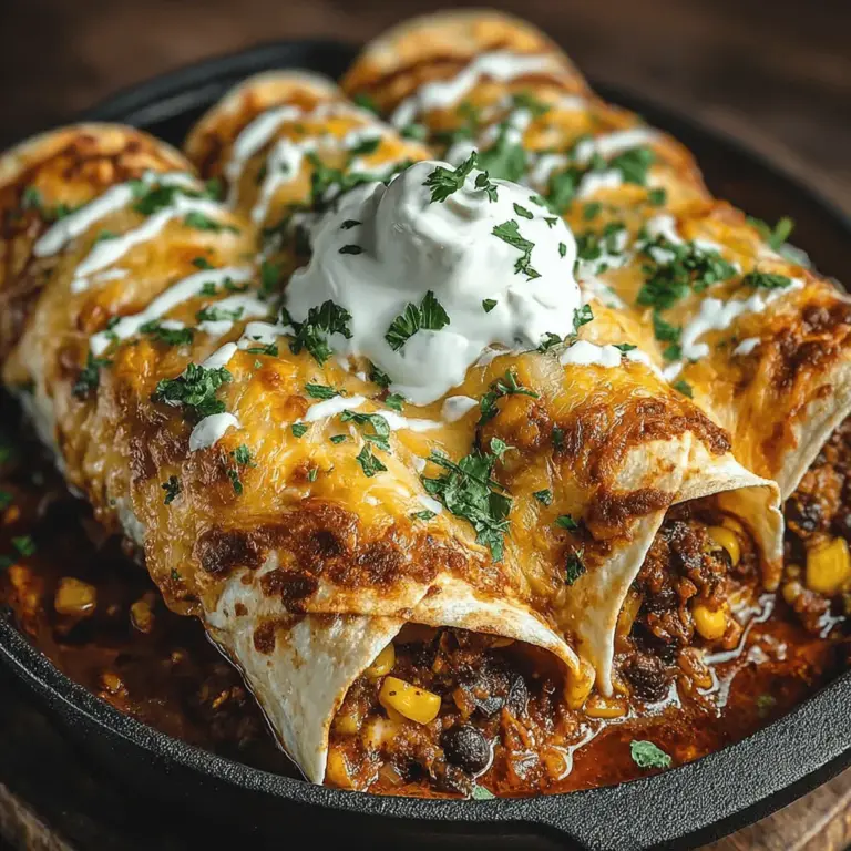Die Gemütlichkeit der mexikanischen Küche spiegelt sich in den köstlichen, cremigen Gemüse-Enchiladas wider, die sich perfekt für ein entspanntes Abendessen mit Familie oder Freunden eignen. Dieses Rezept für Slow Cooker Enchiladas vereint die Aromen frischer Zutaten in einer herzhaften und befriedigenden Speise, die einfach zuzubereiten ist und im Slow Cooker perfekt gegart wird. In nur wenigen Schritten verwandeln Sie einfache Zutaten in ein wahres Geschmackserlebnis.