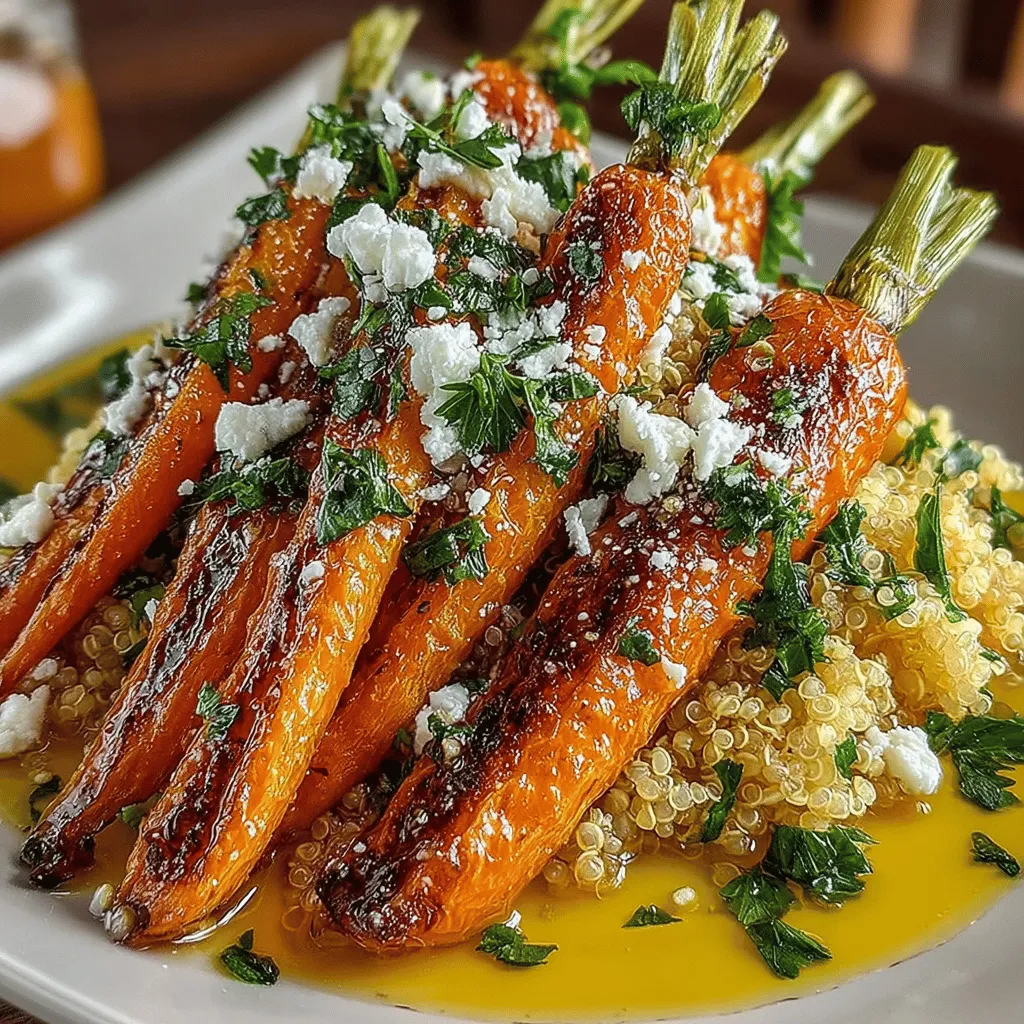 In einer Welt, die zunehmend auf gesunde Ernährung achtet, ist der Geröstete Karotten-Quinoa-Salat eine wunderbare Wahl für alle, die sowohl Geschmack als auch Nährstoffe schätzen. Dieses Gericht kombiniert die Süße von gerösteten Karotten mit der herzhaften Textur von Quinoa und ist nicht nur nährstoffreich, sondern auch einfach zuzubereiten. Ursprünglich stammt Quinoa aus den Andenregionen Südamerikas und ist seit Jahrhunderten ein Grundnahrungsmittel der indigenen Völker. Heute erfreut sich Quinoa weltweit großer Beliebtheit, besonders in der vegetarischen und veganen Küche. In Kombination mit gerösteten Karotten und frischen Kräutern wird dieser Salat zu einer perfekten Beilage oder einem leichten Hauptgericht, das sowohl auf dem Mittagstisch als auch bei festlichen Anlässen glänzt.
