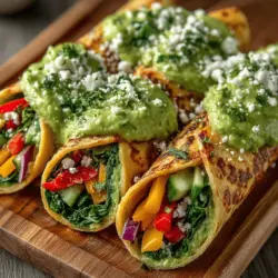 In der modernen Küche ist die Suche nach gesunden und gleichzeitig köstlichen Gerichten eine ständige Herausforderung. Cremige Avocado-Spinat-Tortilla-Wraps sind nicht nur ein Gaumenschmaus, sondern auch eine hervorragende Möglichkeit, frische Zutaten in eine praktische Form zu bringen. Diese Wraps sind eine kreative und gesunde Alternative zu herkömmlichen Sandwiches und bieten eine Vielzahl an Nährstoffen, die deinem Körper gut tun.