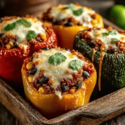 Um die perfekten gefüllten Mini-Paprika zuzubereiten, benötigen wir eine sorgfältige Auswahl an Zutaten, die nicht nur den Geschmack, sondern auch die Nährstoffe des Gerichts verbessern. Hier ist eine detaillierte Übersicht über die Hauptzutaten und deren Rolle in diesem Rezept:
