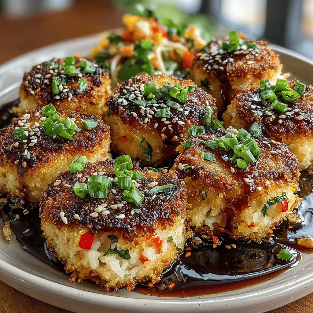 Mini Hähnchen Teriyaki Reisküchlein sind eine köstliche und vielseitige Option für jeden Anlass. Ob als Snack für eine Party, als Hauptgericht für ein Familienessen oder sogar als Lunchbox-Leckerbissen, diese kleinen Küchlein sind nicht nur einfach zuzubereiten, sondern auch voller Aromen und Nährstoffe. Mit einer Kombination aus saftigem Hähnchen, aromatischer Teriyakisauce und frischem Gemüse, umhüllt von knusprigem Panko, sind sie ein Hit in jedem Haushalt.