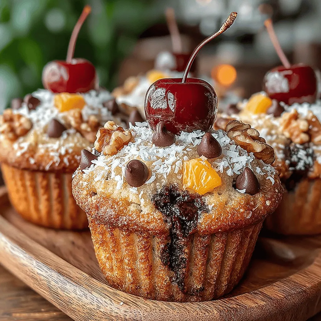 Muffins sind nicht nur ein beliebtes Frühstück, sondern auch ein perfekter Snack für zwischendurch oder sogar ein süßes Dessert. Besonders im Trend liegen die Schokoladenstückchen Bananensplit Muffins, die eine köstliche Kombination aus saftigen Bananen, süßen Schokoladenstückchen und dem einzigartigen Geschmack von Maraschino-Kirschen und Ananas bieten. Diese Muffins sind nicht nur ein Genuss für den Gaumen, sondern auch ein echter Augenschmaus, ideal für jede Feier oder einfach zum Genießen zu Hause.