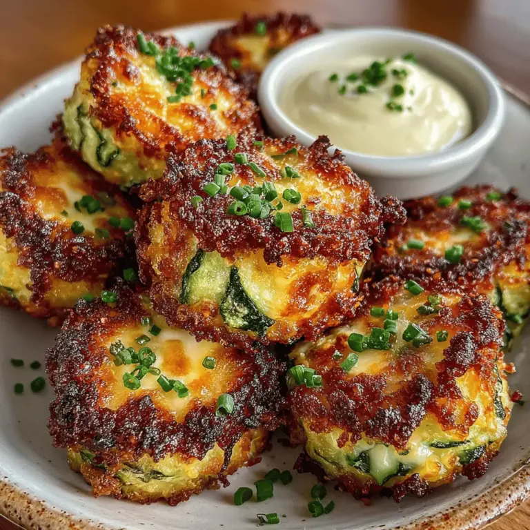 Wenn Sie auf der Suche nach einem gesunden Snack oder einer köstlichen Beilage sind, sind die knusprigen Zucchini-Tater-Tots genau das richtige für Sie! Dieses Rezept kombiniert die frische, gesunde Zucchini mit der klassischen Tater-Tot-Form, um ein unwiderstehliches Gericht zu kreieren, das sowohl Kinder als auch Erwachsene begeistern wird. Ursprünglich in den USA populär geworden, haben Tater Tots einen besonderen Platz in der amerikanischen Küche gefunden und erfreuen sich großer Beliebtheit. Mit diesem Rezept bringen wir einen neuen Twist in die traditionelle Zubereitung, indem wir Zucchini hinzufügen, die nicht nur den Nährwert erhöht, sondern auch für eine herrliche Textur sorgt.