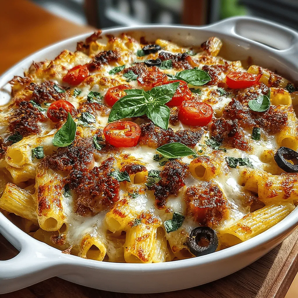 Der Charcuterie Pasta Auflauf ist eine genussvolle Kombination aus zarten Penne-Nudeln, würziger Salami, herzhaftem Schinken und aromatischen Käsesorten, die zusammen ein unvergessliches Geschmackserlebnis bieten. Dieses Rezept hat seine Wurzeln in der Tradition der italienischen Küche, wo Pasta oft mit einer Vielzahl von Zutaten kombiniert wird, um herzhafte und sättigende Gerichte zu kreieren. Der Auflauf ist nicht nur einfach zuzubereiten, sondern auch ideal für gesellige Anlässe, Familienessen oder als schnelles Gericht für spontane Gäste.
