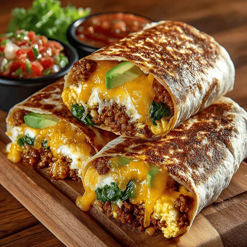 Willkommen zu einem köstlichen und nahrhaften Rezept, das Ihren Frühstücks- oder Brunch-Tisch im Nu beleben wird: die Hatch Chili Truthahn Frühstückswraps! Diese Wraps sind nicht nur einfach zuzubereiten, sondern auch vollgepackt mit Geschmack und Nährstoffen. Das Hauptaugenmerk liegt auf dem zarten und saftigen Truthahnfleisch, das perfekt mit den milden, rauchigen Aromen der Hatch grünen Chilis harmoniert. Diese Mischung wird durch frischen Spinat und cremige Avocado ergänzt, was die Wraps zu einem Genuss für alle Sinne macht.