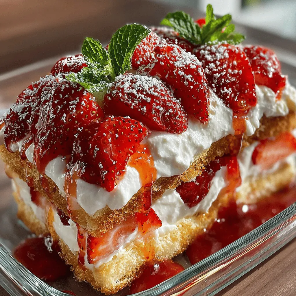 Der Erdbeer-Shortcake-Eisbox-Kuchen ist eine köstliche und erfrischende Dessertoption, die vor allem während der warmen Sommermonate begeistert. Dieses Rezept verbindet die saftige Süße von frischen Erdbeeren mit der cremigen Leichtigkeit von Schlagsahne und den zarten Schichten von Löffelbiskuits. Die Kombination dieser Zutaten ergibt ein Dessert, das sowohl optisch als auch geschmacklich beeindruckt und sich perfekt für jede Art von Feier eignet. Ob für Geburtstagsfeiern, Grillabende oder einfach nur als süße Erfrischung an einem heißen Tag – dieser Eisbox-Kuchen wird schnell zum Favoriten.