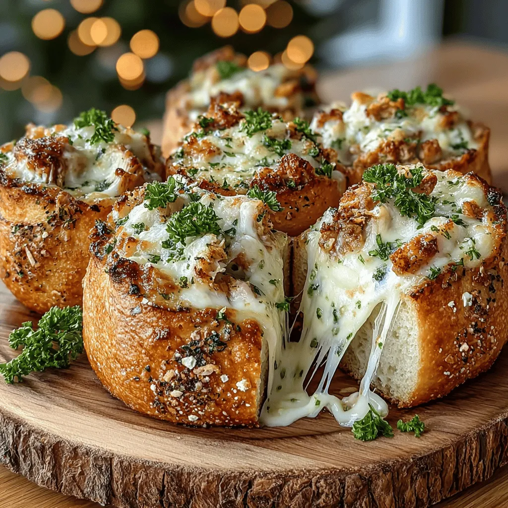Willkommen zu unserem Rezept für die unwiderstehlichen Mini Hähnchen Alfredo Pizzabites! Diese kleinen Leckerbissen sind nicht nur ein Genuss für den Gaumen, sondern auch eine fantastische Möglichkeit, sich einen schnellen Snack oder eine köstliche Vorspeise zuzubereiten. Mit ihrer Kombination aus zartem, zerrupftem Hähnchen, cremiger Alfredo-Sauce und geschmolzenem Mozzarella-Käse sind sie perfekt für jede Gelegenheit – sei es eine Feier, ein Filmabend oder einfach nur ein geselliges Beisammensein mit Freunden und Familie.