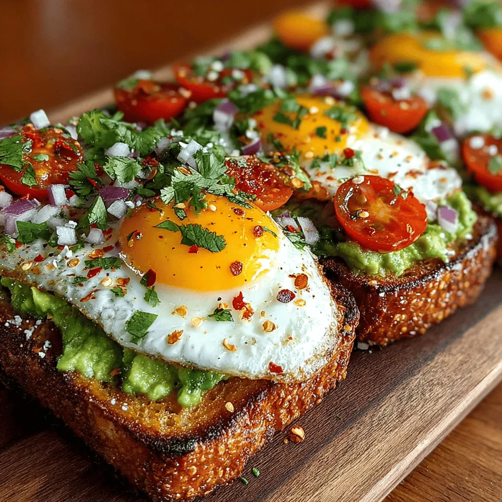 In der heutigen schnelllebigen Welt, in der gesunde Ernährung oft auf der Strecke bleibt, sind die cremigen Avocado-Ei-Toast-Türme eine köstliche und nahrhafte Option für Frühstück, Brunch oder sogar als leichtes Mittagessen. Dieses Gericht kombiniert die cremige Textur der Avocado mit dem herzhaften Geschmack von Eiern und frischen, knackigen Zutaten. Avocados sind nicht nur geschmackvoll, sondern auch reich an gesunden Fetten und Nährstoffen, während Eier eine hervorragende Quelle für hochwertiges Protein darstellen. Dieses Rezept vereint diese beiden Superfoods und zaubert im Handumdrehen ein ansprechendes Gericht.