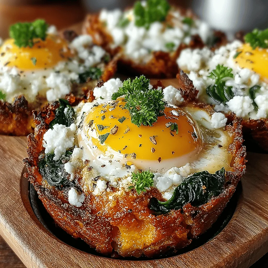 Frühstück ist die wichtigste Mahlzeit des Tages, und mit den richtigen Zutaten kann es auch die köstlichste sein. Mini-Süßkartoffel-Frühstücksnester erfreuen sich wachsender Beliebtheit bei Gesundheitsbewussten und Feinschmeckern gleichermaßen. Diese kleinen, herzhaften Nester sind nicht nur optisch ansprechend, sondern auch vollgepackt mit Nährstoffen und Geschmack. Süßkartoffeln sind eine hervorragende Quelle für Vitamine und Ballaststoffe, und in Kombination mit Eiern, Spinat und Feta entsteht ein ausgewogenes Frühstück, das sowohl sättigend als auch nahrhaft ist. Egal, ob Sie nach einer neuen Frühstücksidee suchen oder einfach nur Ihre Familie mit etwas Besonderem verwöhnen möchten, dieses Rezept wird sicherlich gut ankommen.