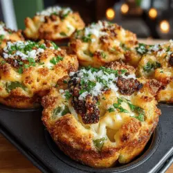 Sind Sie auf der Suche nach einem köstlichen Snack oder einer appetitlichen Vorspeise, die sowohl herzhaft als auch cremig ist? Dann sind die Hatch Green Chili Mac and Cheese Bites genau das Richtige für Sie! Diese kleinen Leckerbissen vereinen die klassische Kombination von Makkaroni und Käse mit dem würzigen Kick von Hatch-Grünchilis, die aus New Mexico stammen. Die Kombination aus scharfem Cheddar und Pepper Jack Käse sorgt für einen geschmackvollen Genuss, der sowohl Kinder als auch Erwachsene begeistern wird. Perfekt für Partys, als Fingerfood oder einfach als Snack für zwischendurch, diese Mac and Cheese Bites sind einfach zuzubereiten und ein echter Hit.
