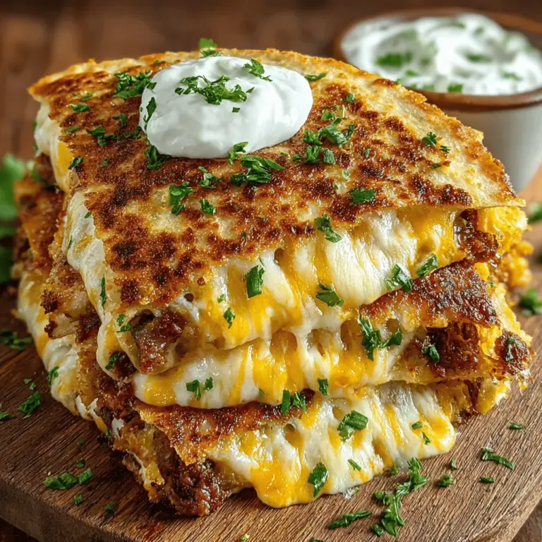 Die knusprigen Hatch-Chili-Quesadillas sind ein Fest für die Sinne, das die Aromen der mexikanischen Küche perfekt zur Geltung bringt. Dieses köstliche Gericht hat seine Wurzeln in der traditionellen mexikanischen Küche, wo Quesadillas als beliebter Snack oder leichte Mahlzeit geschätzt werden. Sie sind nicht nur einfach zuzubereiten, sondern auch unglaublich vielseitig und können je nach Vorlieben und Verfügbarkeit der Zutaten angepasst werden.