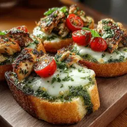 Die Beliebtheit dieses Rezepts liegt nicht nur im Geschmack, sondern auch in der einfachen Zubereitung. Mit wenigen Zutaten und in nur wenigen Schritten können Sie eine köstliche Snack-Option zaubern, die sowohl nahrhaft als auch sättigend ist. Das Pesto verleiht den Toasts eine italienische Note, während die Kirschtomaten für eine frische und saftige Komponente sorgen. Außerdem lässt sich das Rezept leicht an persönliche Vorlieben anpassen – Sie können zum Beispiel die Kirschtomaten durch andere Gemüsearten ersetzen oder verschiedene Käsesorten ausprobieren.