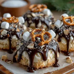 Wenn Sie auf der Suche nach einem köstlichen und gesunden Snack sind, der sowohl erfrischend als auch befriedigend ist, dann sind gefrorene Joghurt-Schokoladen-Brezel-Clusters genau das Richtige für Sie! Diese süßen und salzigen Leckerbissen kombinieren die Cremigkeit von griechischem Joghurt mit dem knackigen Biss von Brezeln und dem schmelzenden Genuss von dunkler Schokolade. Ideal für den Sommer oder als Snack für zwischendurch, bringen diese Cluster nicht nur Freude auf den Tisch, sondern auch zahlreiche gesundheitliche Vorteile.