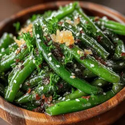 Zesty Lemon Garlic Green Bean Stir Fry ist ein Gericht, das frische Aromen und knackiges Gemüse perfekt kombiniert. Die Kombination von grünen Bohnen, Zitrone und Knoblauch verleiht diesem Rezept eine lebhafte Note, die sowohl gesund als auch köstlich ist. Ursprünglich aus der asiatischen Küche stammend, hat dieses einfache Rezept in den letzten Jahren weltweit an Popularität gewonnen, da immer mehr Menschen nach schnellen, gesunden und schmackhaften Gerichten suchen, die sich leicht zubereiten lassen.