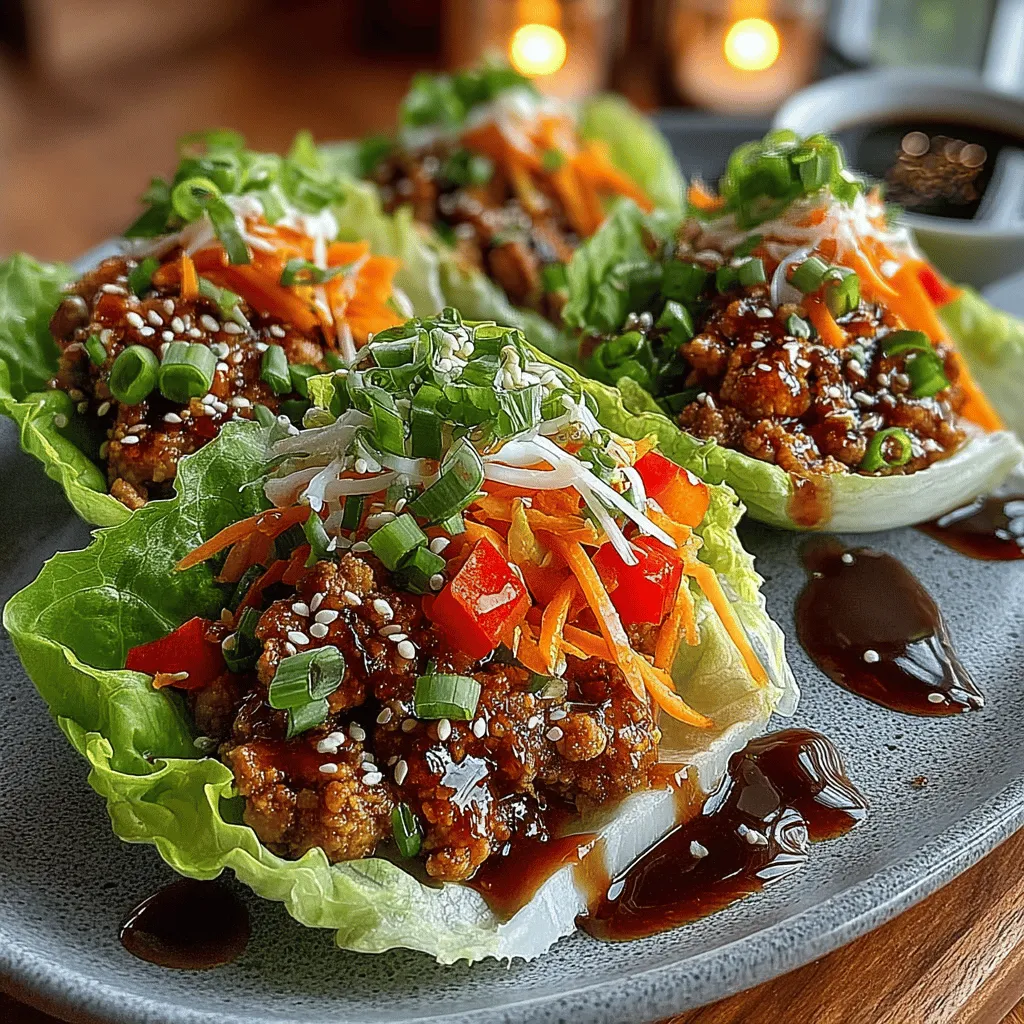 Herzhafte Mini-Teriyaki-Hühnchen-Lettuce-Wraps sind nicht nur ein Genuss für den Gaumen, sondern auch eine hervorragende Möglichkeit, gesund zu essen. Diese Wraps, die ihren Ursprung in der asiatischen Küche haben, kombinieren die Aromen von zartem Hühnchen mit einer süß-salzigen Teriyaki-Sauce und frischem Gemüse. Diese Leckerei ist perfekt für ein schnelles Mittagessen oder ein leichtes Abendessen, da sie leicht zuzubereiten ist und sich hervorragend für die ganze Familie eignet.