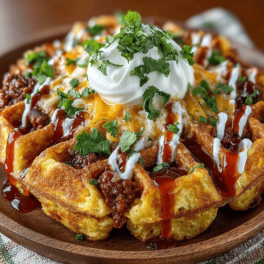 Cornbread ist ein klassisches Gericht der amerikanischen Südstaatenküche, das oft zu herzhaften Speisen wie Chili oder Grillgerichten serviert wird. Doch was wäre, wenn man diesen traditionellen Genuss in eine aufregende neue Form verwandelt? Genau das macht das Rezept für Cheddar Chili Cornbread Waffles. Diese Waffeln vereinen die süßen, krümeligen Aromen von Maisbrot mit würzigem Cheddar-Käse und pikanten Chilis, um eine absolut köstliche und vielseitige Speise zu kreieren.
