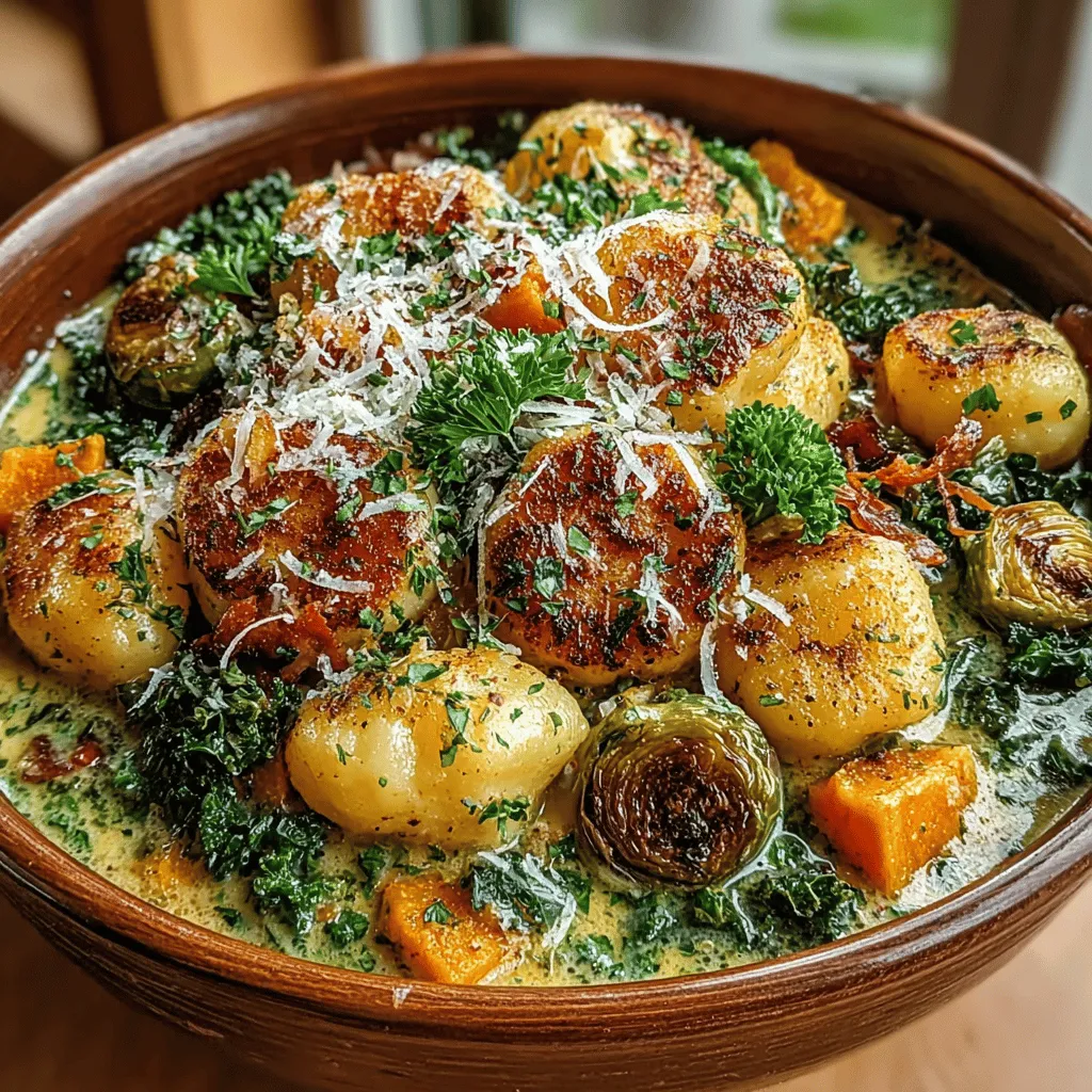 In der italienischen Küche sind Gnocchi ein traditionelles Gericht, das oft als Pasta-Ersatz serviert wird. Sie sind nicht nur köstlich, sondern auch vielseitig und können mit einer Vielzahl von Saucen und Zutaten kombiniert werden. Die Wahl von frischem, saisonalem Gemüse verleiht den Gnocchi eine zusätzliche Dimension des Geschmacks und der Textur. Besonders in der Herbstsaison, wenn Gemüse wie Butternusskürbis und Rosenkohl in voller Pracht erstrahlen, ist es eine hervorragende Gelegenheit, diese Zutaten in einem herzhaften Gericht zu vereinen.