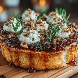 Willkommen in der köstlichen Welt der Himmlischen Feigenmarmelade-Pizza! Dieses Rezept vereint die süßen und herzhaften Aromen auf eine Art und Weise, die sowohl Gaumen als auch Augen erfreut. Feigenmarmelade ist nicht nur eine wunderbare Zutat, sondern bringt auch einen Hauch von Eleganz auf den Tisch, perfekt für ein romantisches Dinner oder ein geselliges Beisammensein mit Freunden. Die Kombination aus frisch gebackenem Pizzateig, cremigem Ricotta und würzigem Ziegenkäse macht diese Pizza zu einem unvergesslichen Erlebnis.