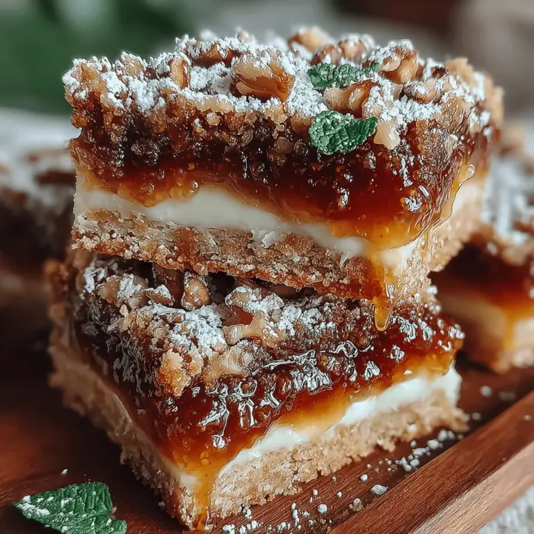 Wer auf der Suche nach einer schmackhaften und gleichzeitig gesunden Snack-Option ist, wird von diesen Gooey Feigenmarmelade-Riegeln begeistert sein. Diese süßen und klebrigen Riegel sind nicht nur einfach zuzubereiten, sondern bieten auch eine hervorragende Möglichkeit, den Tag mit Energie und Nährstoffen zu beginnen. Ob als Snack für zwischendurch, als süße Belohnung nach dem Mittagessen oder sogar als Teil eines gesunden Frühstücks – diese Riegel passen perfekt zu jeder Gelegenheit.