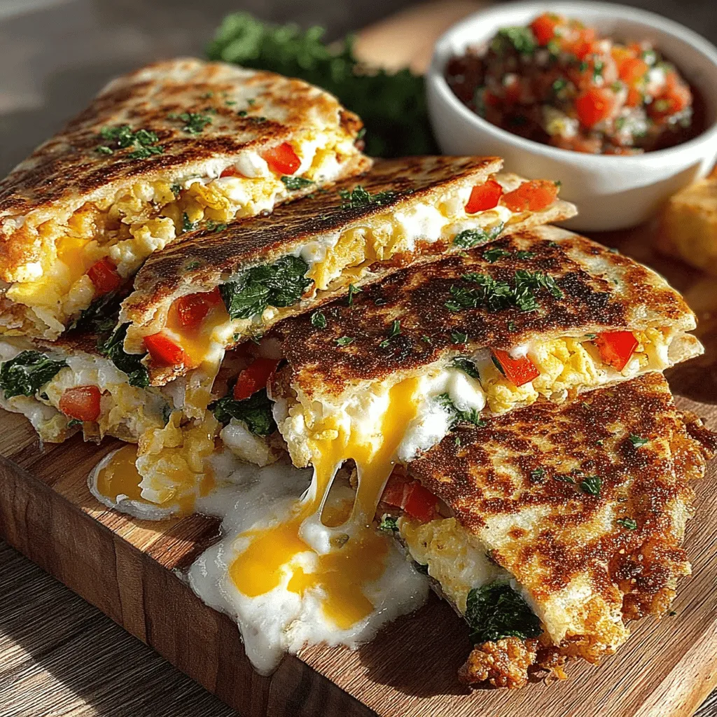 Die Mini-Frühstücks-Quesadilla-Taschen sind nicht nur ein wahrer Gaumenschmaus, sondern auch eine kreative Möglichkeit, das Frühstück aufregend und nahrhaft zu gestalten. In der heutigen schnelllebigen Zeit sind sie die perfekte Lösung für alle, die einen schmackhaften und dennoch schnellen Start in den Tag suchen. Diese gefüllten Tortillas vereinen die Aromen von frischen Eiern, knackigem Gemüse und geschmolzenem Käse, was sie zu einer beliebten Wahl für Familien und Frühstücks-Liebhaber macht.