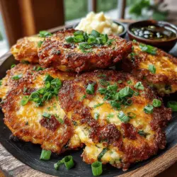 Die Käse-Zucchini-Speck-Fritters sind nicht nur ein kulinarisches Highlight, sondern auch eine köstliche Möglichkeit, Gemüse in unseren Speiseplan zu integrieren. Diese Fritters vereinen die frische, saftige Zucchini mit dem herzhaften Geschmack von Cheddar-Käse und knusprigem Speck. Sie sind perfekt als Snack, als Beilage zu einer Mahlzeit oder als Appetizer bei geselligen Anlässen. In vielen Kulturen sind solche frittierten Köstlichkeiten beliebt – sei es als Teil eines Brunchs, beim Grillen oder einfach als kleiner Snack für zwischendurch.