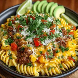 Willkommen zu einem köstlichen Rezept, das sowohl einfach zuzubereiten als auch vollgepackt mit Aromen ist: cremige Hatch Chili Pasta aus dem Slow Cooker. Dieses Gericht verbindet die herzhafte Textur von Pasta mit der cremigen Fülle von Käsesauce und dem würzigen Kick von Hatch Chilis. Der Slow Cooker macht es besonders bequem, da er die Aromen über Stunden hinweg intensiviert und die Zubereitung nahezu mühelos gestaltet. Ob für ein Familienessen, eine gesellige Zusammenkunft oder einfach nur für sich selbst – dieses Rezept ist die perfekte Wahl.