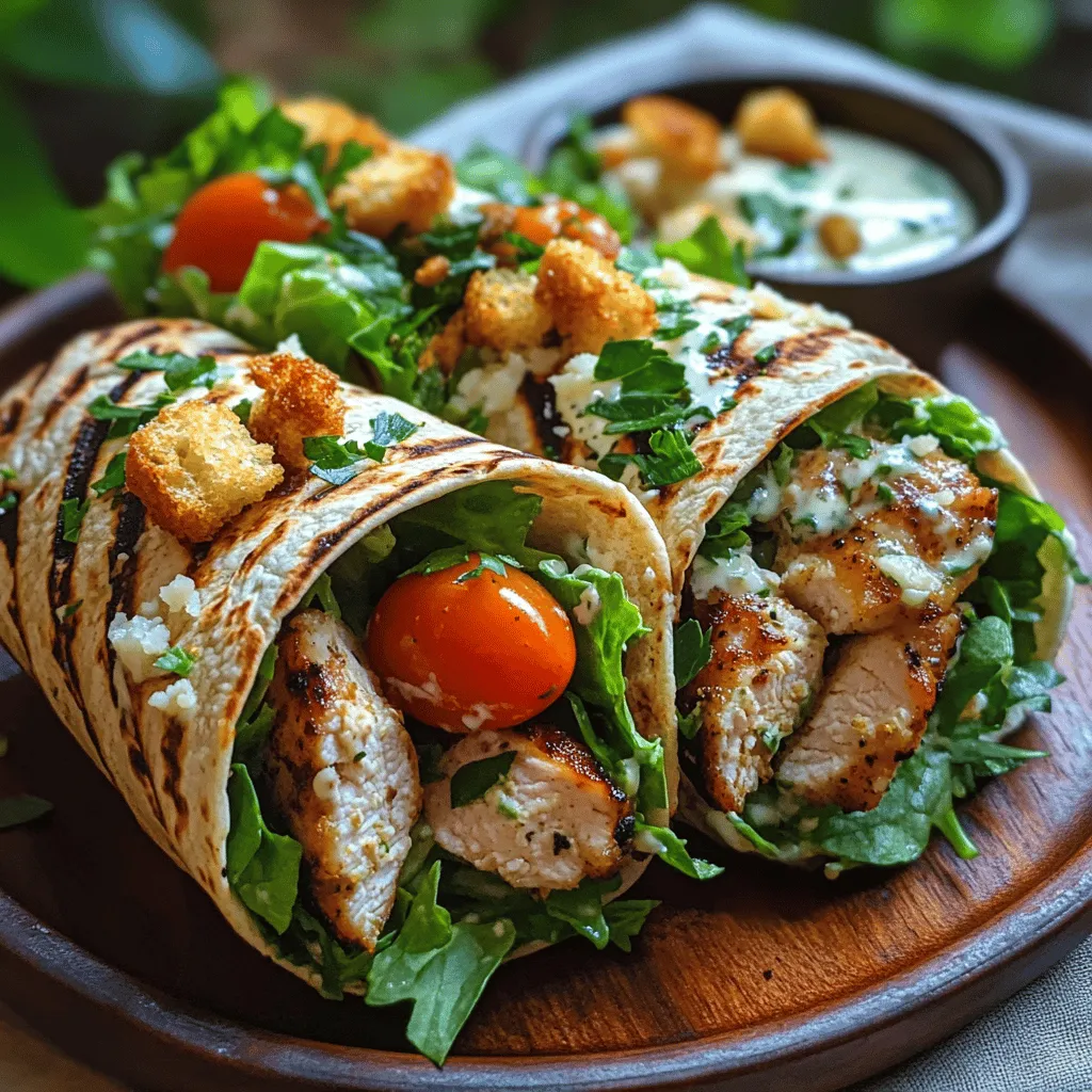 In der modernen Küche sind Rezepte nicht nur einfache Anleitungen, sondern auch eine Möglichkeit, Kreativität auszudrücken und gesunde Mahlzeiten zuzubereiten. Die Zubereitung leckerer Gerichte kann helfen, den Stress des Alltags abzubauen und gleichzeitig die Familie oder Freunde mit köstlichen Speisen zu verwöhnen. Heute stellen wir Ihnen ein besonders schmackhaftes und nahrhaftes Rezept vor: Gegrillte Hähnchen-Caesar-Wraps. Diese Wraps sind nicht nur einfach zuzubereiten, sondern bieten auch eine Vielzahl von Aromen und Texturen, die garantiert jeden Gaumen erfreuen werden.