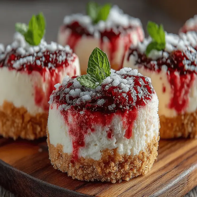 Willkommen zu unserem köstlichen Rezept für Himmlische Himbeer gefrorene Joghurt-Tartlette! Diese erfrischenden Leckereien sind der perfekte Genuss für heiße Sommertage oder jede Gelegenheit, bei der Sie etwas Süßes und Erfrischendes servieren möchten. Die Kombination aus cremigem griechischem Joghurt, fruchtigem Himbeerpüree und einer knusprigen Mandelkruste macht diese Tartlets zu einem unvergleichlichen Dessert, das sowohl Kinder als auch Erwachsene begeistert.