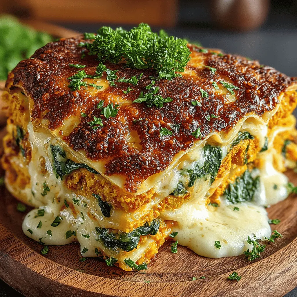 Die herzhafte Kürbis- und Spinatlasagne ist nicht nur ein köstliches Gericht, sondern auch eine wunderbare Möglichkeit, die Aromen des Herbstes in die Küche zu bringen. Diese Lasagne kombiniert die süßen, nussigen Noten von Kürbis mit dem erdigen Geschmack von frischem Spinat und wird durch cremigen Ricotta- und schmelzenden Mozzarella-Käse perfekt abgerundet. Dieses Gericht ist ideal für die kalte Jahreszeit, wenn wir nach wärmenden und sättigenden Mahlzeiten suchen.