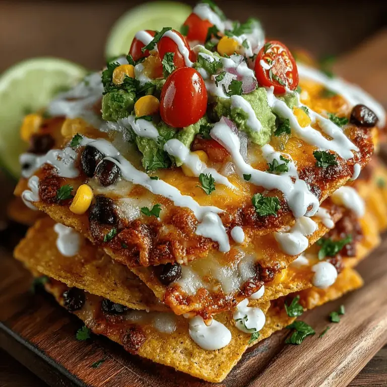 Frische Zutaten sind das Herzstück jeder großartigen Küche. Sie bringen nicht nur Farbe und Textur auf den Teller, sondern sorgen auch für einen intensiveren Geschmack und mehr Nährstoffe. In den Frischen Sommer Nachos Supreme kommen eine Vielzahl von frischen Zutaten zusammen – von knackigem Gemüse bis zu cremigen Avocados und schmelzendem Käse. Diese Kombination sorgt dafür, dass jeder Biss ein Fest für die Sinne ist.